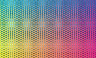 Abstract geometric background. Colorful halftone pattern illustration. vector
