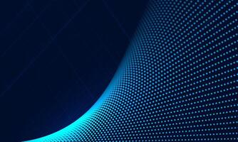 Abstract background with dots. Futuristic technology style illustration vector
