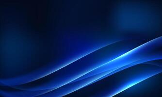 Energy lines, glowing waves in the dark, abstract background technology template vector