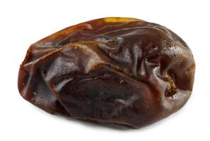 Fresh dates over white background photo