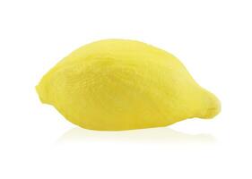 King of fruits, durian on white background with clipping path. photo