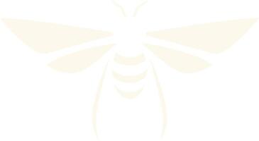 Simple, elegant bee logo design, perfect for branding, websites, and social media vector