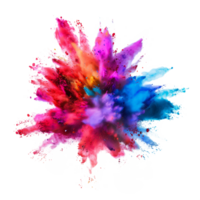 Captivating Color Explosion in an Abstract Design png