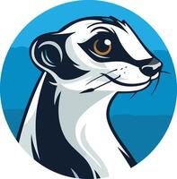 Cute Cartoon Meerkat Illustration vector
