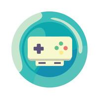 A game controller icon on a white background vector