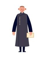 An illustration of a man in a military uniform vector