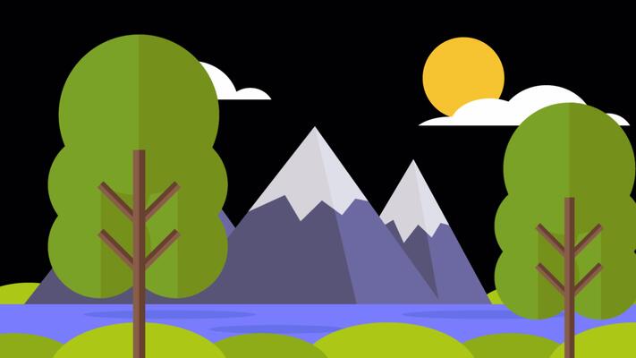 Day And Night Animation Stock Video Footage for Free Download