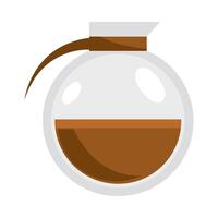 Coffee pot icon illustration design vector