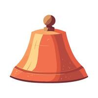 A bell on a white background vector