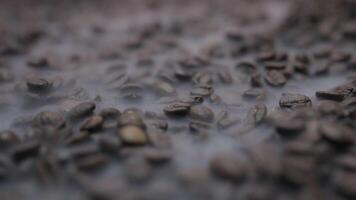 Moist Stones Gently Surrounded by a Soft Misty Fog video