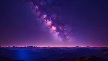 viagem através espaço e descobrir Novo planetas escondido dentro paralelo universos com deslumbrante norte luzes iluminador a galáxia video