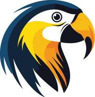Abstract Parrot Illustration vector