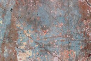 Background of old multicolored cracked paint. Background for designers photo