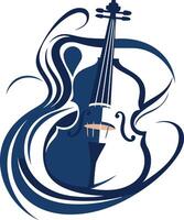 Abstract Design of a Violin vector