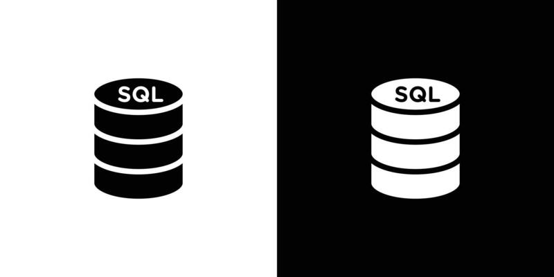SQL server icon logo set