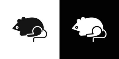 mouse animal icon logo set vector