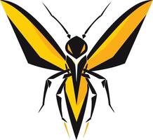Abstract Illustration of a Wasp vector