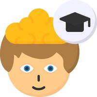 Mortarboard Icon Design vector