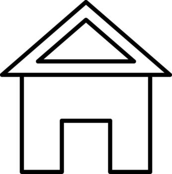 diseño de icono de inicio vector