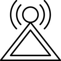 Brodcast Icon Design vector