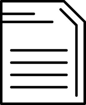 Document Icon Design vector