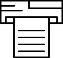 Print Icon Design vector