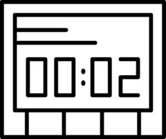 Clock Icon Design vector