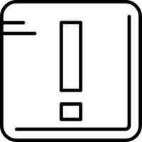 Exclamation mark Icon Design vector