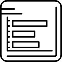 Bar chart Icon Design vector