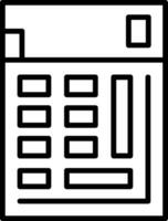 Calculator Icon Design vector