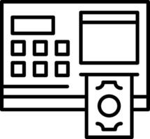 ATM Icon Design vector