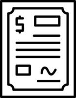 Contract Icon Design vector