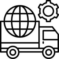 Logistics Icon Design vector