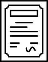 Certificate Icon Design vector