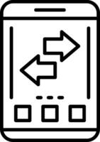 Refresh Icon Design vector