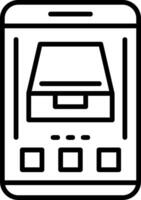 Archive Icon Design vector