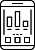 Graph Icon Design vector