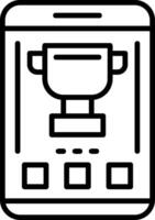 Trophy Icon Design vector