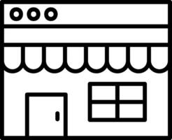 Online Store Icon Design vector