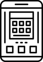 Calculator Icon Design vector