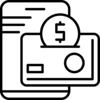 Digital Wallet Icon Design vector