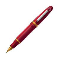 A red pen on a white background vector