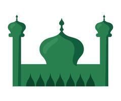 Islamic mosque icon illustration vector