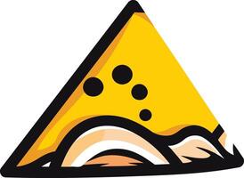 Triangle with Spots and a Wave vector