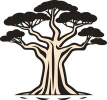Illustration of a Large Tree vector