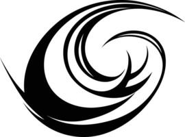 A dynamic, abstract design featuring swirling lines that create a sense of motion and energy vector