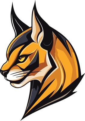fierce-caracal-mascot-with-