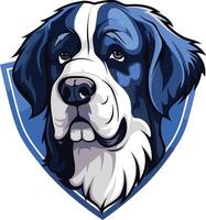 Portrait of a Bernese Mountain Dog vector