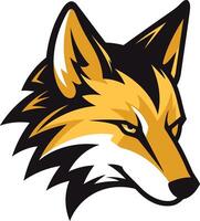 Fierce Fox Mascot Design vector
