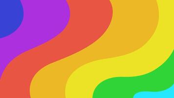 Abstract Colorful Wavy Pattern Background vector